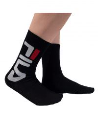 Fila Αθλητική κάλτσα πετσετέ με τύπωμα Σετ 2 ζεύγη F9598