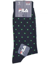 Fila Κάλτσα Casual Dots F5253 Μπλέ