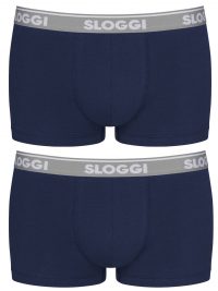 Sloggi men GO ABC H Hipster 2P Ανδρικό Boxer Σετ 2 Τεμάχια Blue