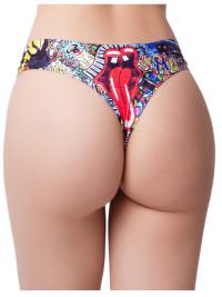 MEMEME PSYCHOTROPICAL TRASH THONG Multicolor