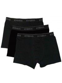 KYBBVS Ανδρικά Boxer Σετ 3 Τεμάχια Black