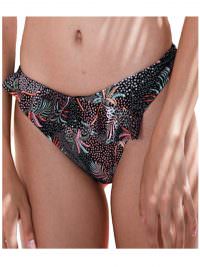 Solano Γυναικείο Μαγιό Slip με Βολάν Aphrodite Tropical Print