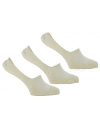 Fila Unisex Ghost Socks Κάλτσες Σουμπά 3 Ζεύγη Sand