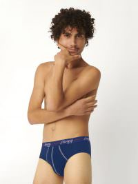 Sloggi Men Start Midi C2P Σετ 2 Τεμάχια Blue-Navy