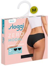 Sloggi Zero Modal 2.0 H Hipster Χωρίς Ραφές Σετ 2 Τεμάχια Black