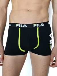 Fila Ανδρικό boxer εξωτερικό λάστιχο Black-Lime