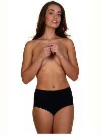 After Eden High Waist Seamless Brief Unlimited Ψηλόμεσο Σλιπ 2 Τεμάχια Black