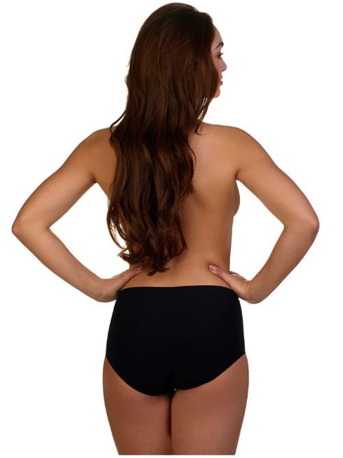 after eden high waist brief black back