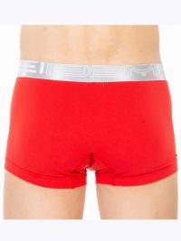 ΜΕΙ Ανδρικό Boxer Βαμβακερό Εξωτερικό Λάστιχο Red-Silver