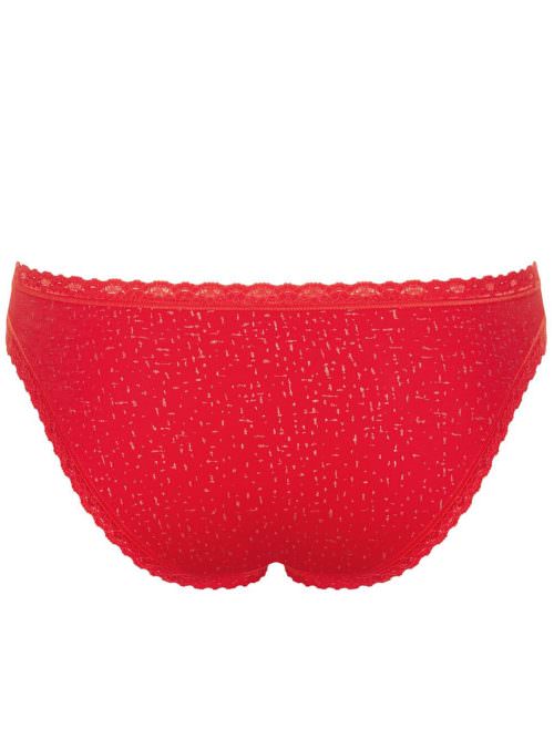sloggi weekend tanga m023 red back
