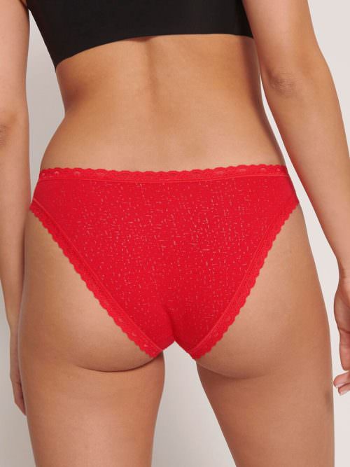 sloggi weekend tanga m023 red body back
