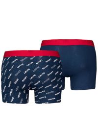 Levi`s Men Logo Aop Boxer Σετ 2 Τεμάχια Blue/White/Red