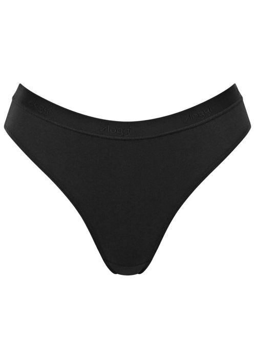 sloggi go casual high leg black blank