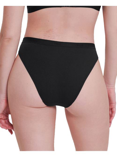sloggi go casual high leg black body back