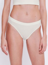 Sloggi Go Casual High Leg Γυναικείο Ψηλόμεσο Tai Silk White