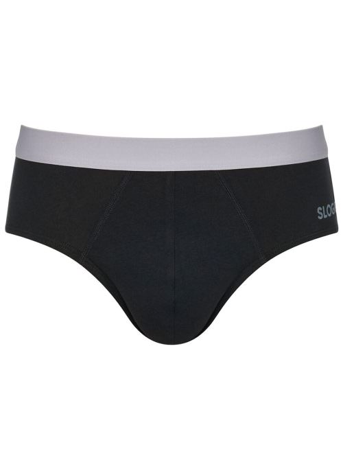 sloggi men go abc 2.0 h brief black blank