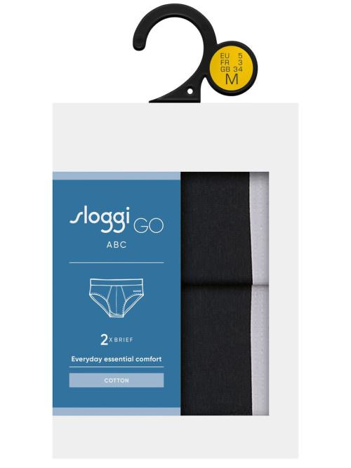 sloggi men go abc 2.0 h brief black box