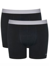 Sloggi Men GO ABC 2.0 Short 2P Ανδρικό Μπόξερ Σετ 2 Τεμάχια Black