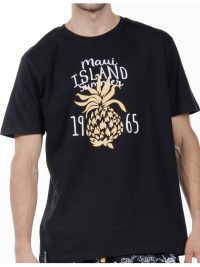 ΜΕΙ Πυζάμα Ανδρική Καλοκαιρινή Maui Island Black