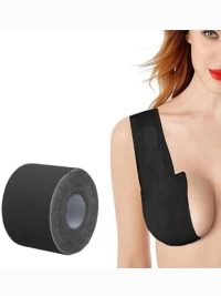 Rosa Junio Boob Tape Γυναικεία Αυτοκόλλητη Ταινία Ανόρθωσης Στήθους Black