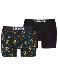 Levi`s Men Flower Aop Boxer Σετ 2 Τεμάχια Black Combo