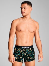 Levi`s Men Flower Aop Boxer Σετ 2 Τεμάχια Black Combo