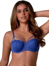 After Eden Milou Preformed Underwire Bra Dazzling Blue